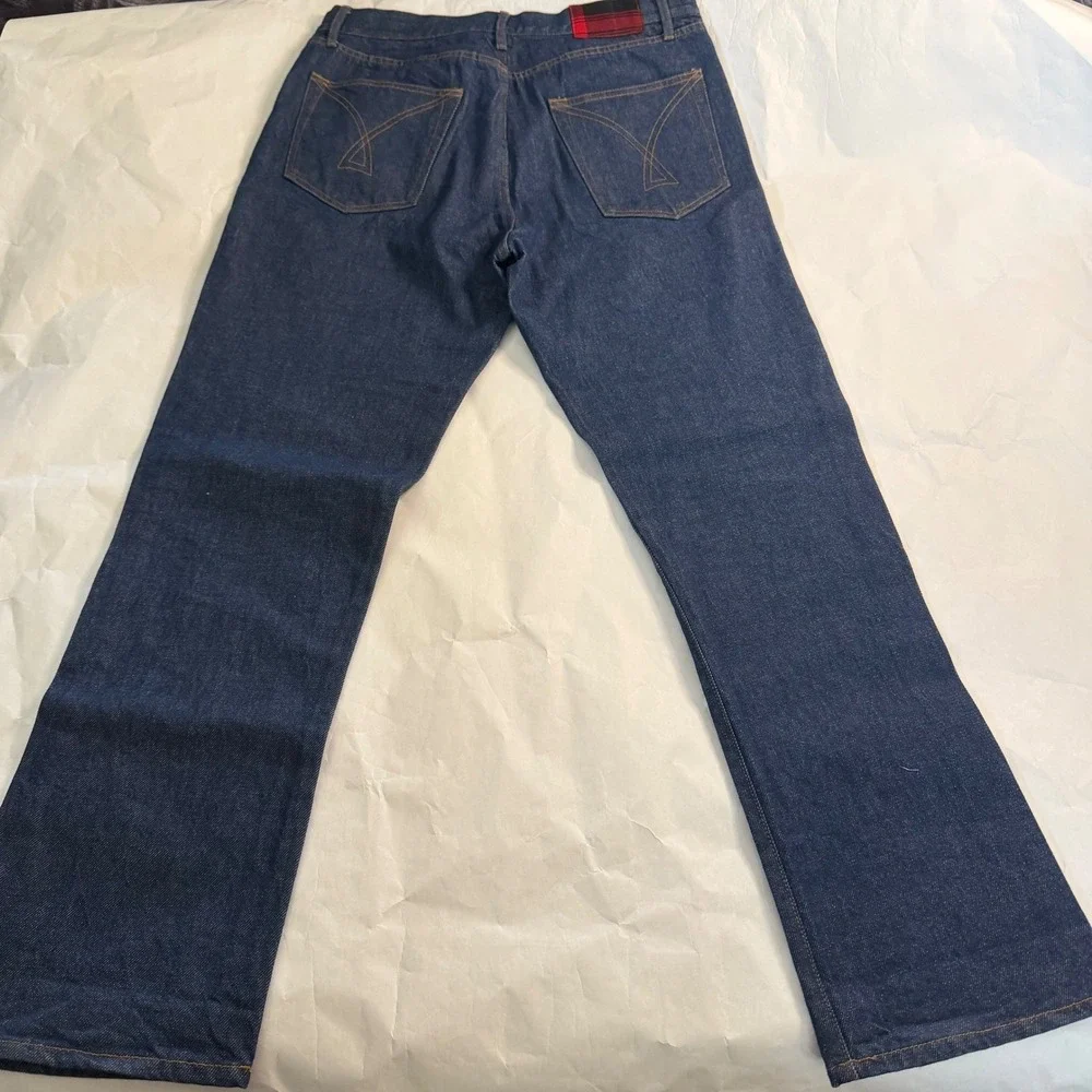 Manresa New England Mens Dark Wash Denim Jeans Size M‎ Bootcut Flare